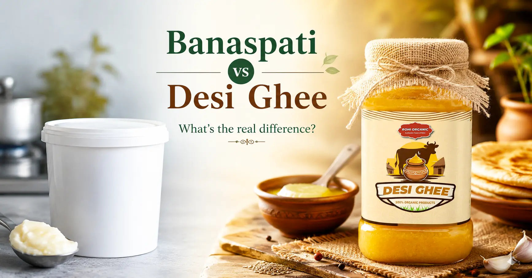 Banaspati vs desi ghee