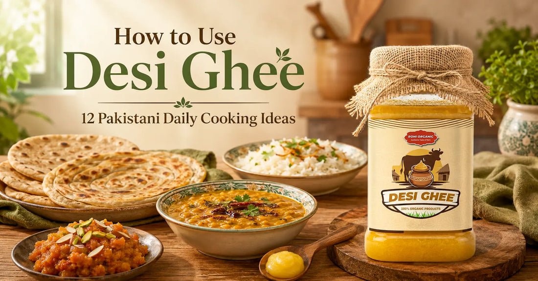 How to use desi ghee