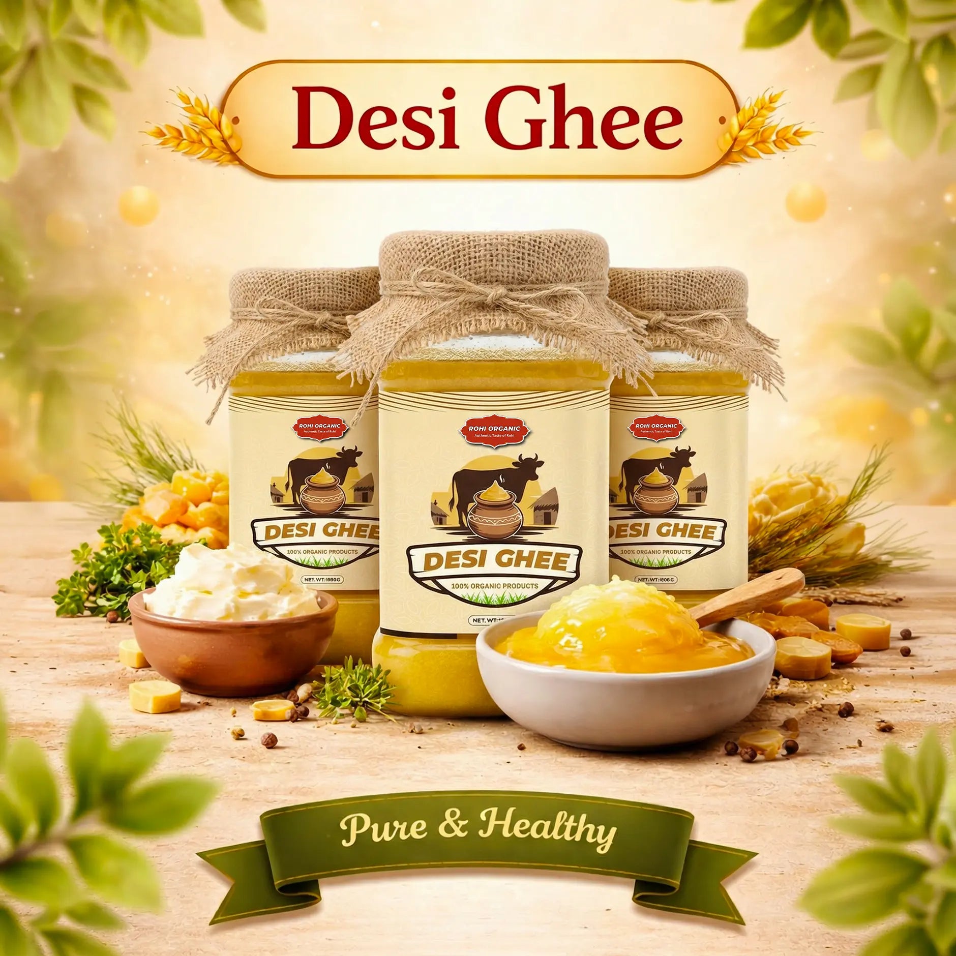 Pure Desi Ghee in Pakistan | Rohi Foods