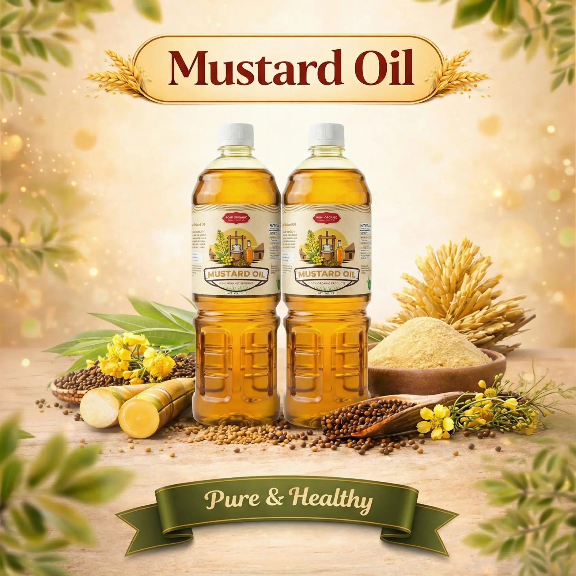 Pure Mustard Oil in Pakistan | Rohi Foods