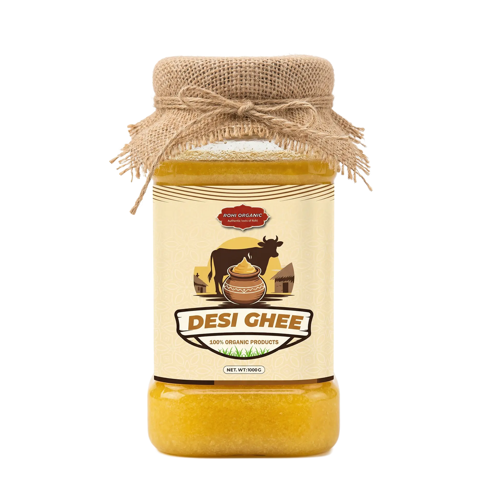 Pure desi ghee 1kg in Pakistan Rohi Foods natural and authentic ghee