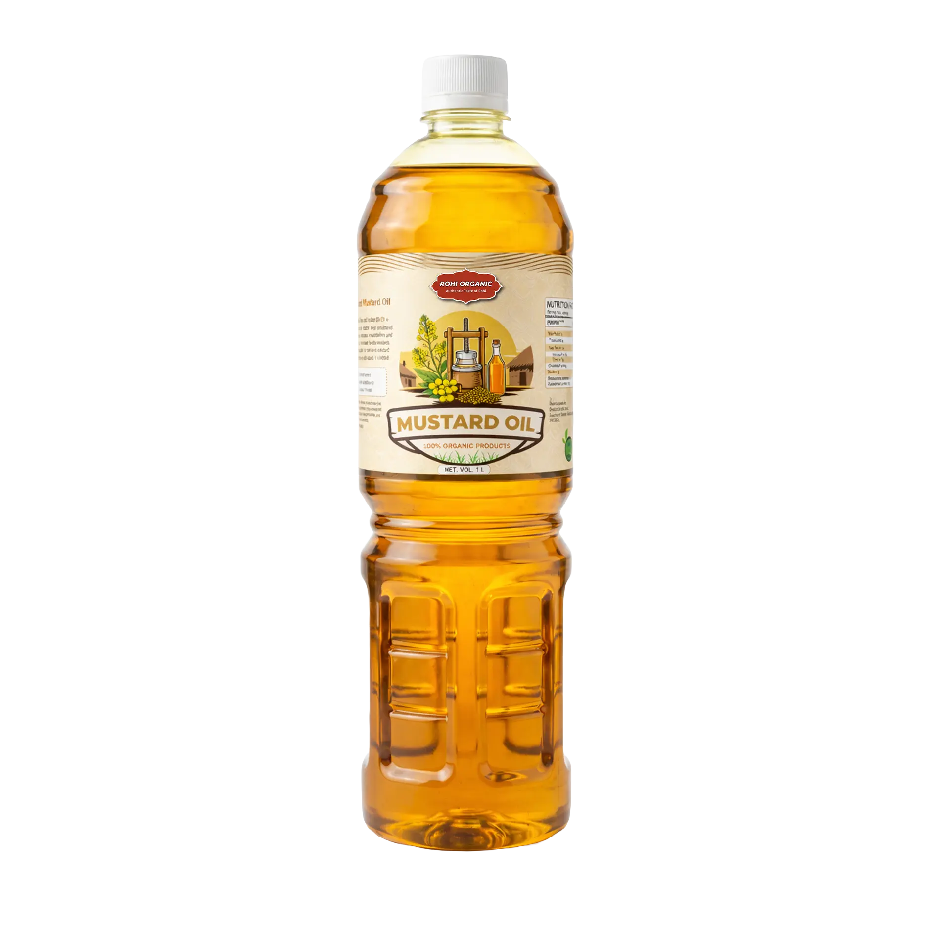 Pure mustard oil 1 litre in Pakistan Rohi Foods cold pressed natural oil