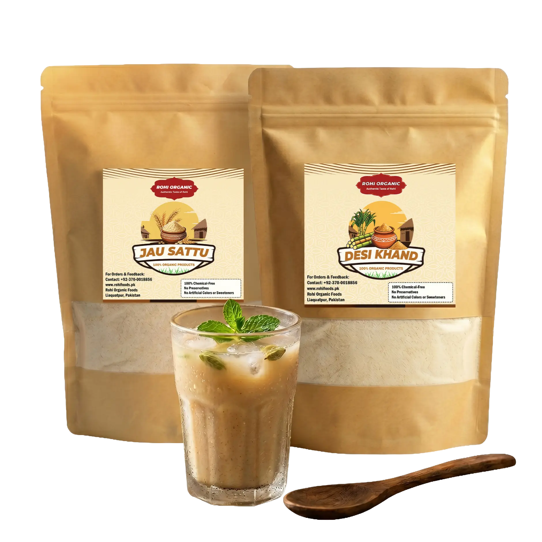 Rohi Organic Jau Sattu and Desi Khand summer bundle offer