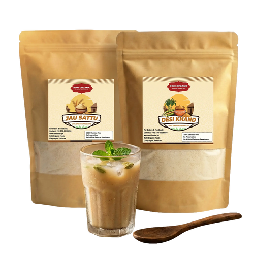 Rohi Organic Jau Sattu and Desi Khand summer bundle offer
