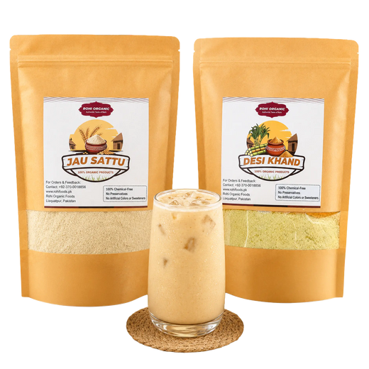 Healthy Hydration Bundle | Jau Sattu (900g) + Desi Khand (900g)